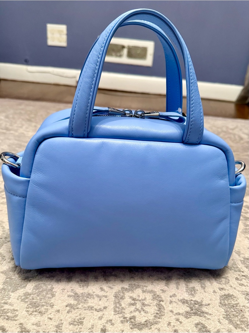 Kate Spade Puffed Crossbody Satchel. Perfect for summer! Soft & supple leather! - Picture 6 of 15
